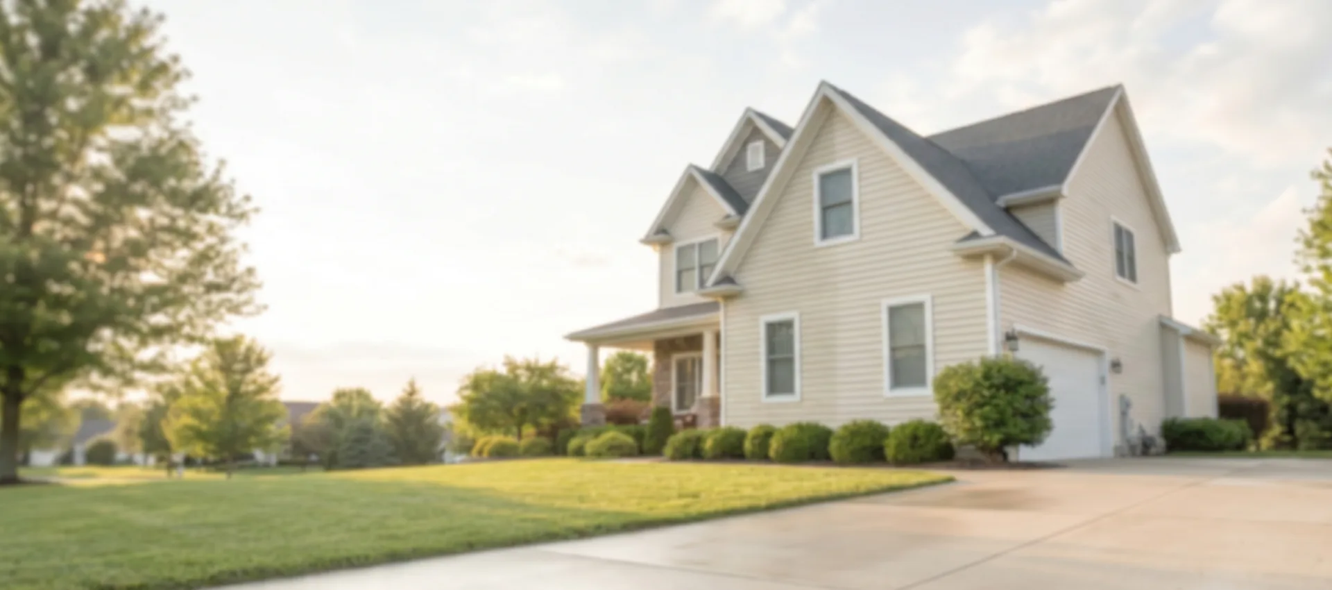 Clean Residential Home Exterior on /home/ — Kitchener Pressure Washing Kitchener