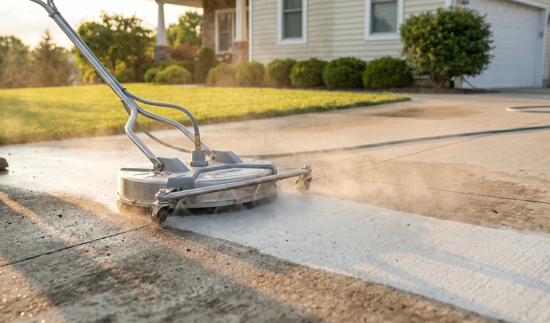 Driveway Cleaning With Surface Cleaner on /driveway-cleaning/ — Kitchener Pressure Washing Kitchener